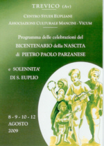 Bicentenario della nascita di Pietro Paolo Parzanese
