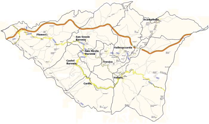 The territory of Baronia