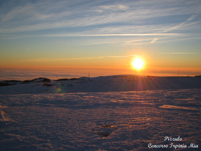 Tramonto di montagna