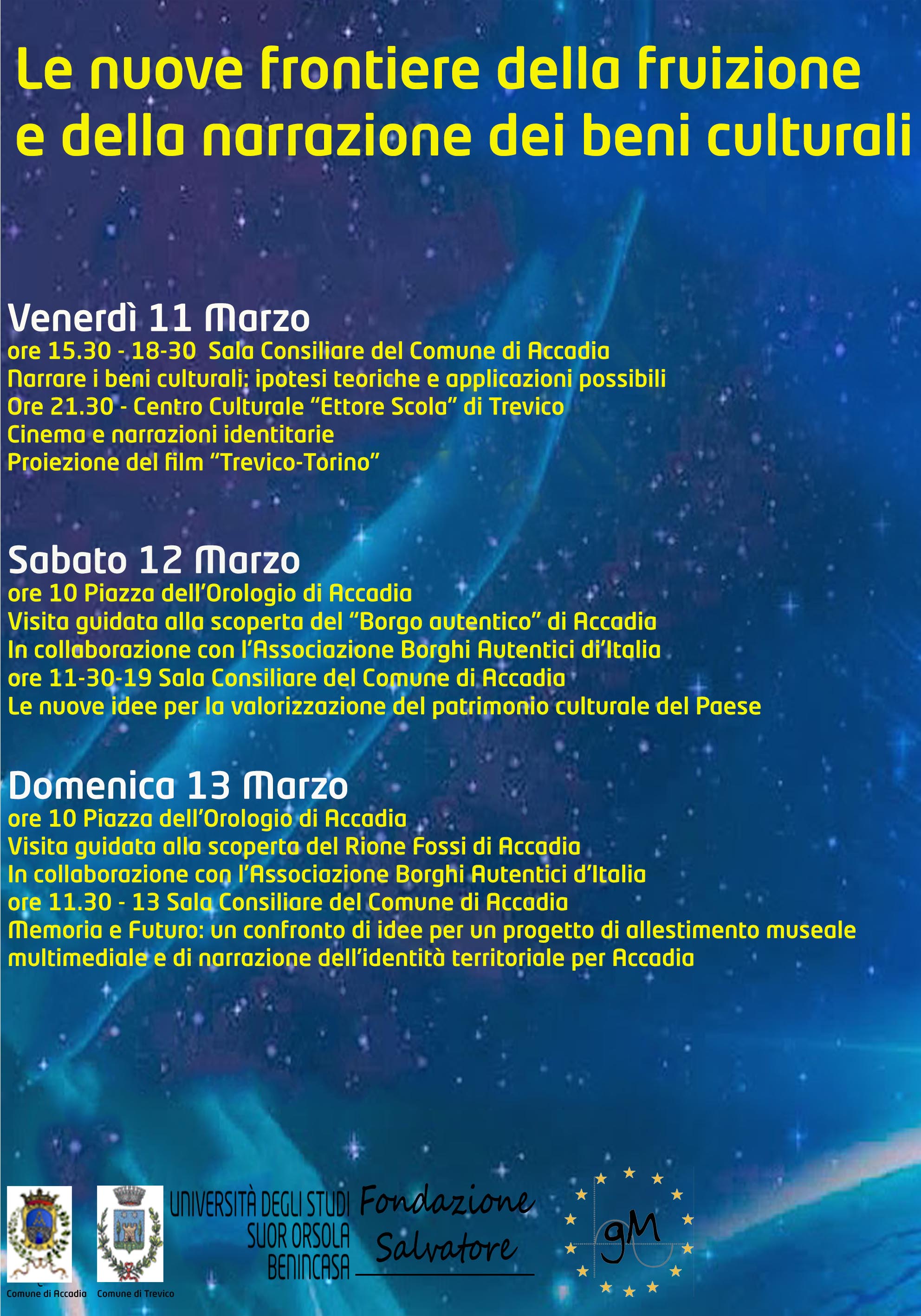 Le nuove frontiere della fruizione e della narrazione dei beni culturali