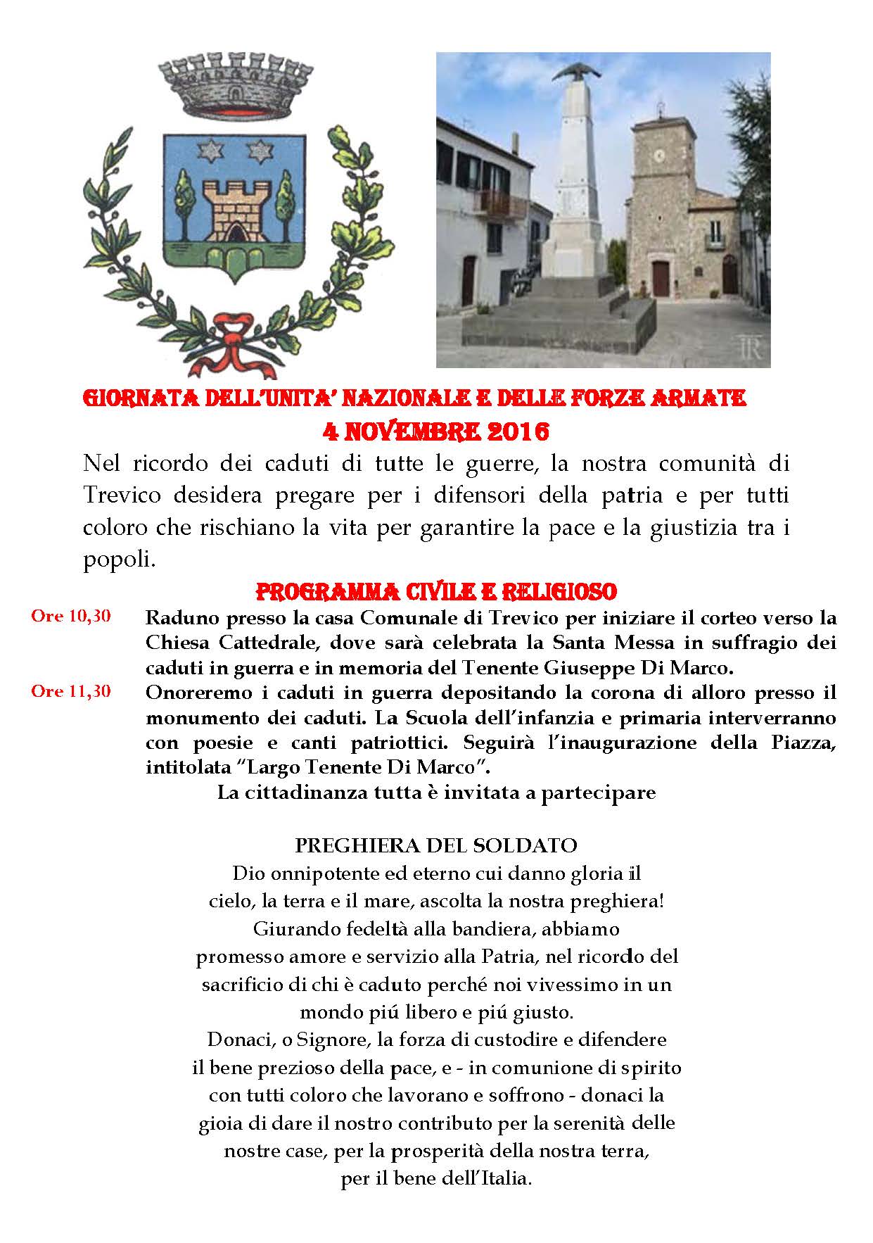 Giornata dell´Unità Nazionale e delle Forze Armate