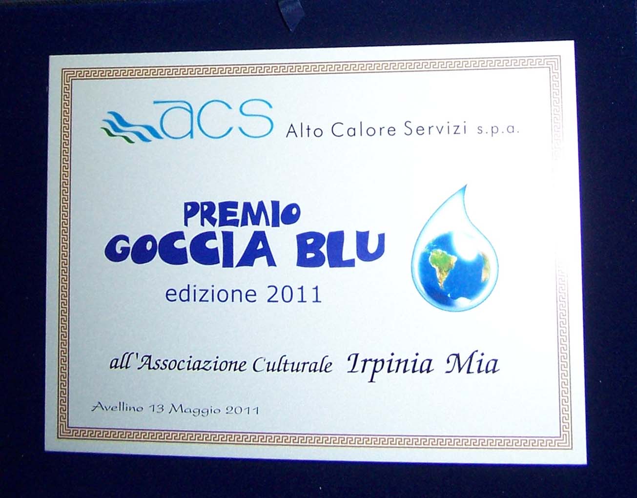 Concorso "Goccia Blu"